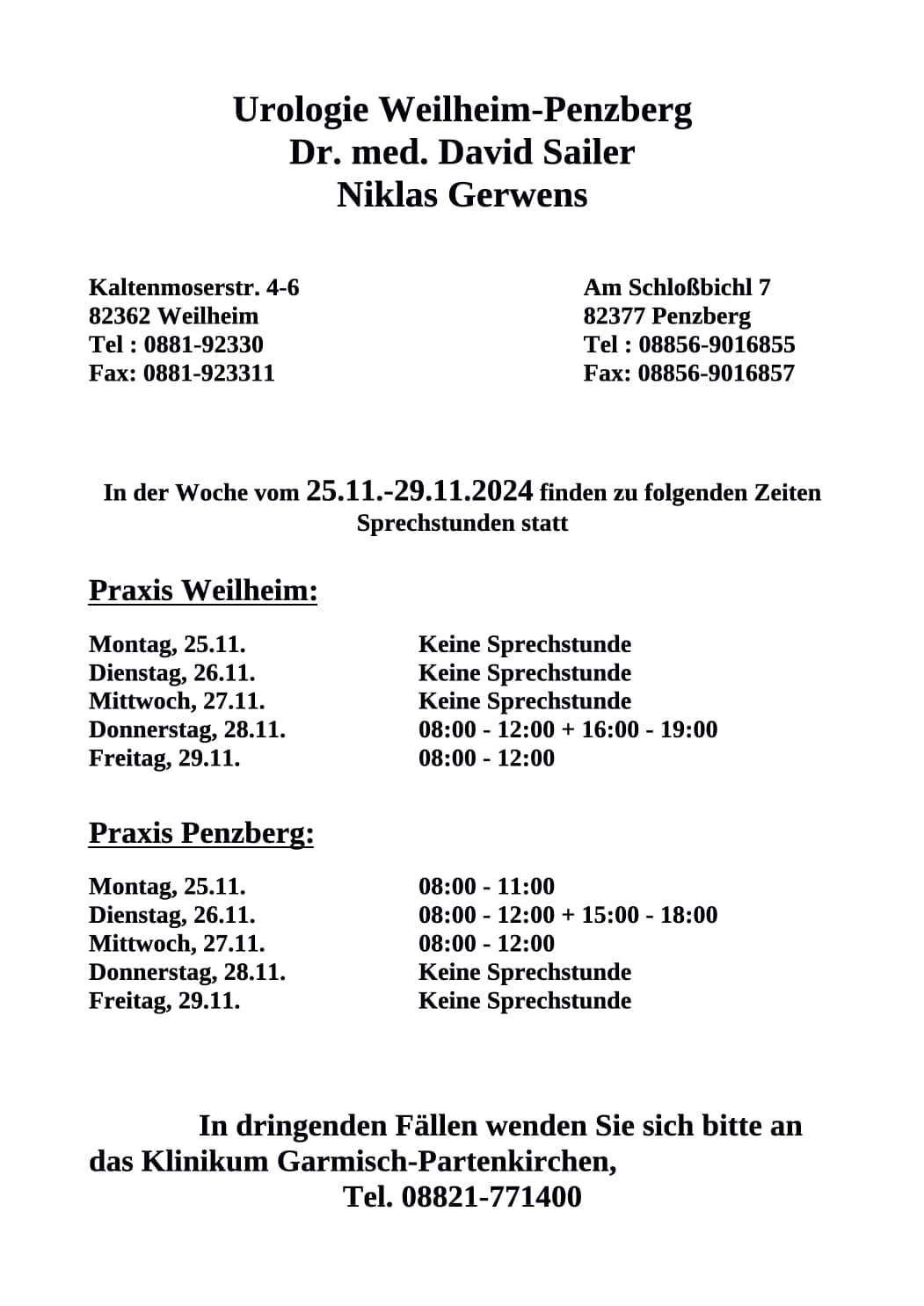 25- 29.11.24